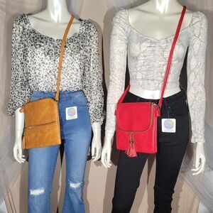 Yellow and Gold Crossbody Bag!